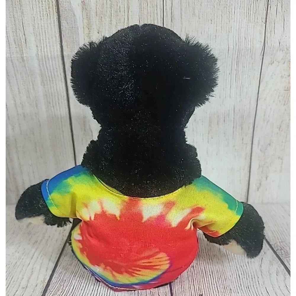 Soft Stuff Plush Ron Jon Surf Shop Teddy Bear Stuffed Animal Black 10.5
